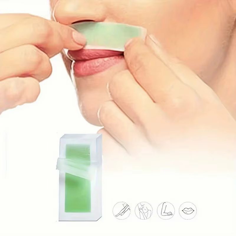Bâton bandes de cire d'épilation professionnelle pour épilation d'été papier de cire froide Double f