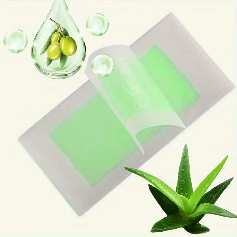 Bâton bandes de cire d'épilation professionnelle pour épilation d'été papier de cire froide Double f
