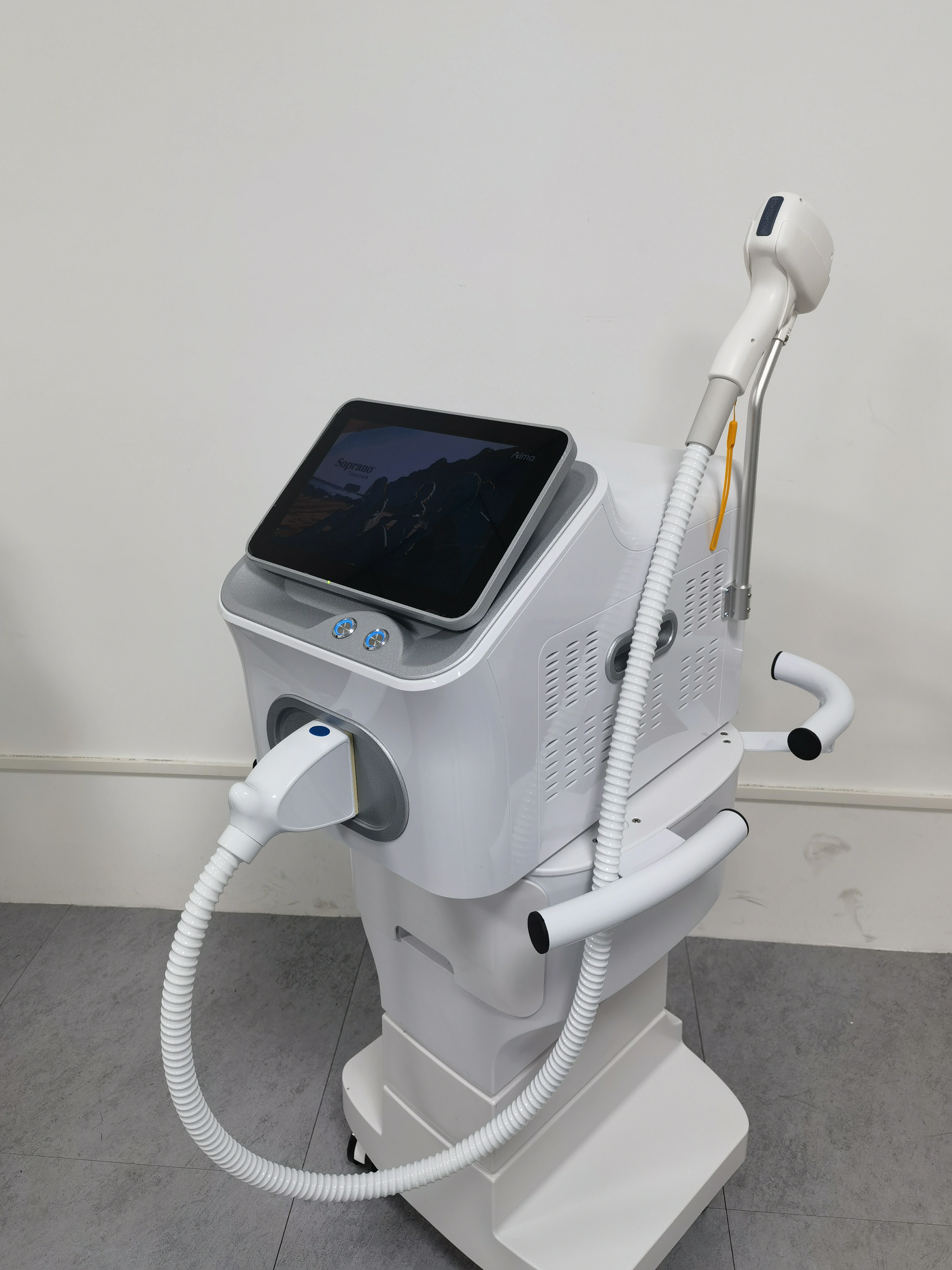Épilateur Laser professionnel en titane glacé, épilation permanente, 4 longueurs d'onde, Diode Laser