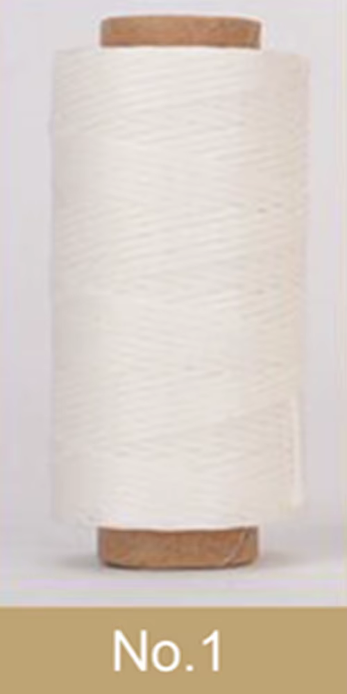 Fil ciré pour cuir 50m 0.8mm noir cassé blanc rouge vert rose marron gris violet Orange bleu abricot