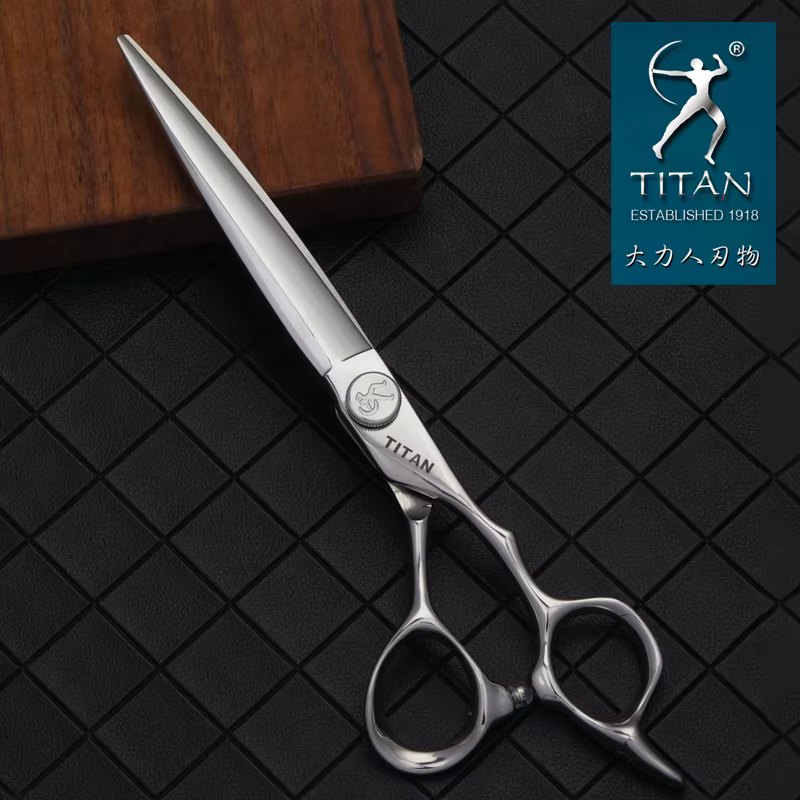 Ciseaux de coiffeur Titan 7.0 pouces pour coupes de cheveux ciseaux de coiffure professionnels outil