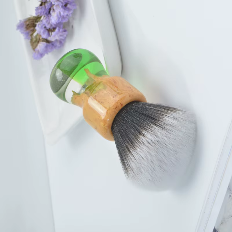 YAQI Goblin 24mm pinceau de rasage synthétique noeud Husky pour homme