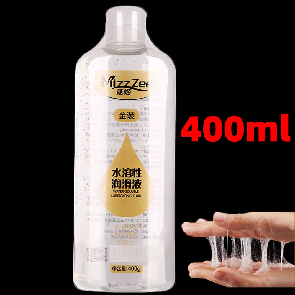 MizzZee-Lubrifiant doré amélioré pour le sexe, gel de massage lissant, lubrification anale, produits