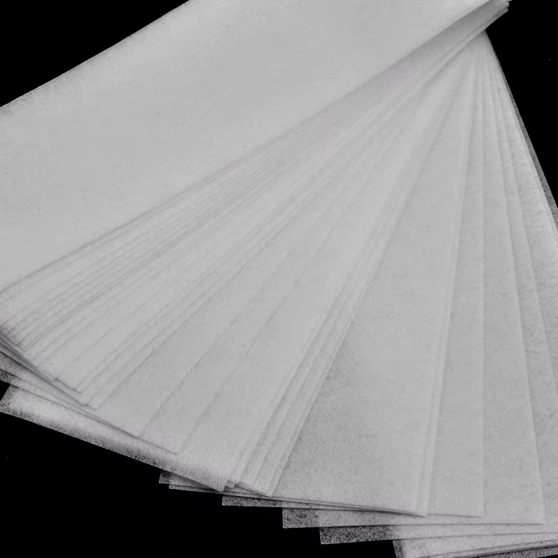 100 pièces épilation non tissé corps tissu cheveux enlever cire rouleaux de papier haute qualité épi