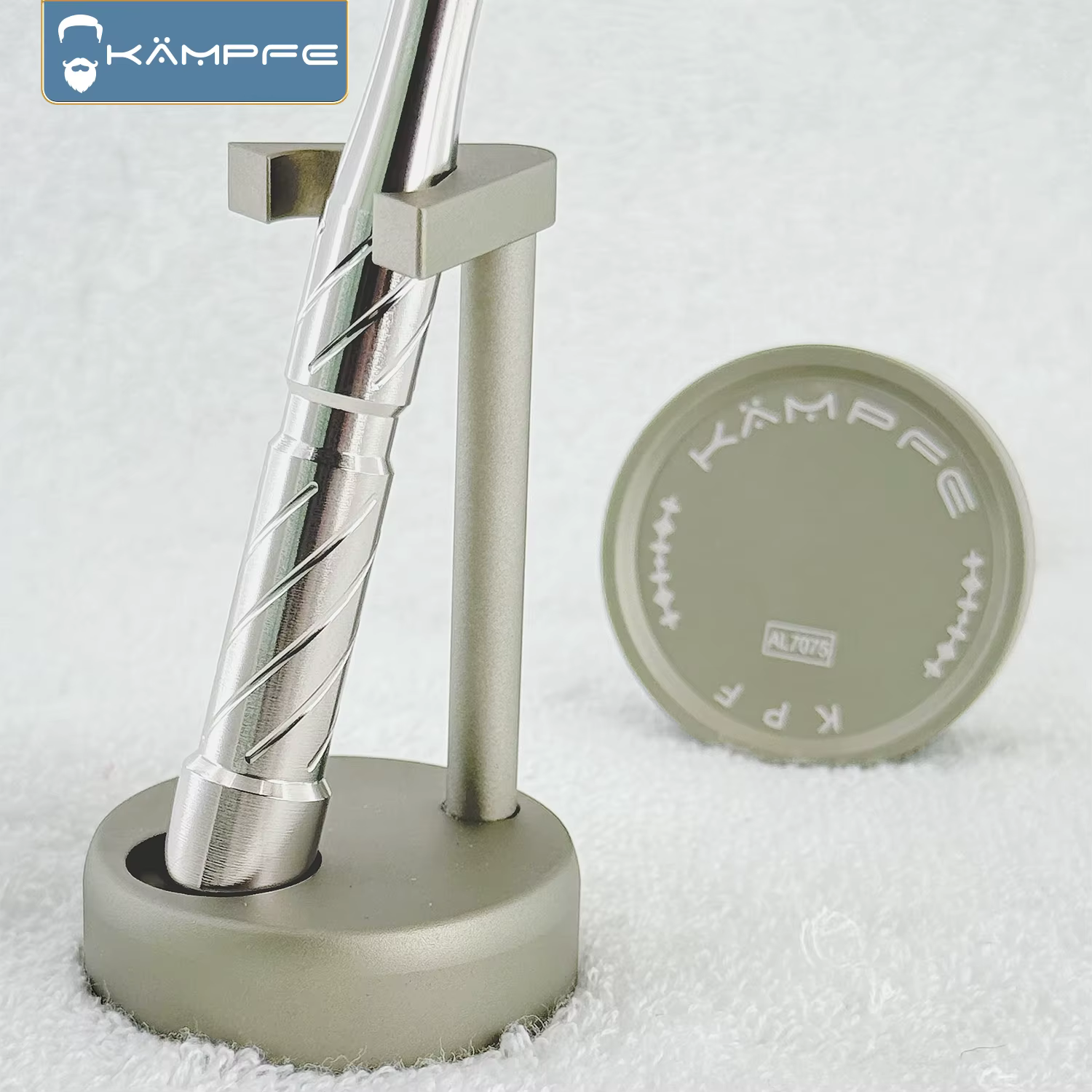 Support universel pour rasoir KAMPFE CNC, usiné en aluminium AL7075 de haute qualité, compatible ave
