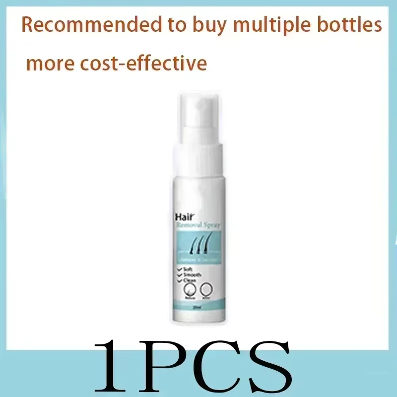 Spray d'épilation permanente dissout les poils instantanément, se vaporise facilement, doux pour la 