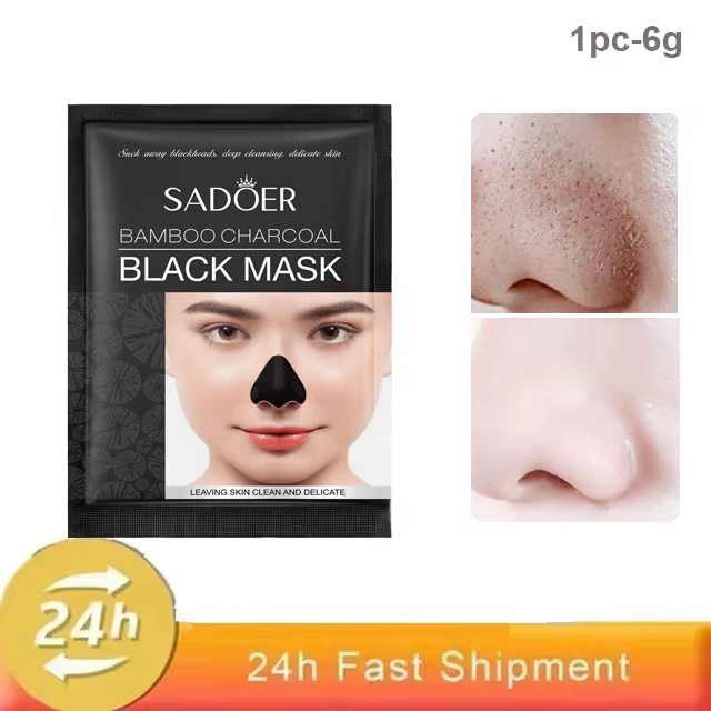 Masque anti-points noirs, charbon de bambou, rétrécit les pores, crème anti-acné, nettoyage de l'Ant