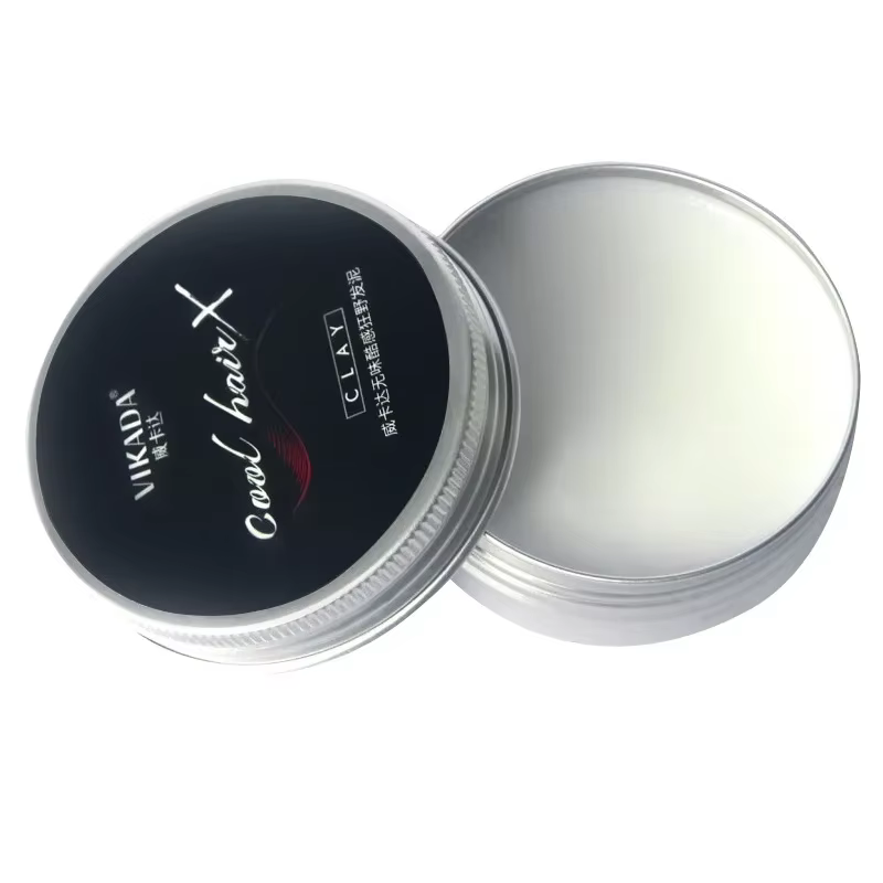 Cire coiffante mate pour hommes, boue coiffante, forte tenue, Non grasse, mode, usage quotidien, fai