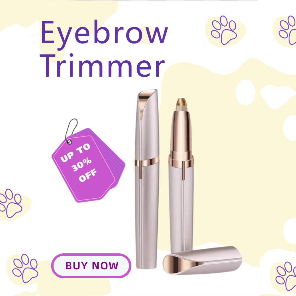 Tondeuse à sourcils, rasoir facial portable, épilation des sourcils, coupe-sourcils sécurisée, outil