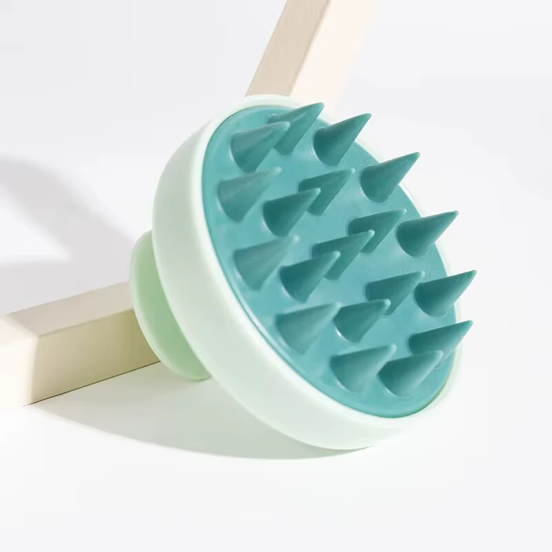 Brosse à shampoing en Silicone, peigne de Massage du cuir chevelu, peigne de lavage des cheveux, bro