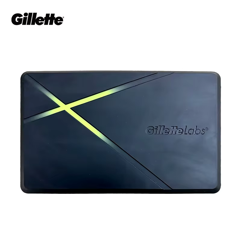 Étui de voyage pour rasoir Gillette Labs, compatible avec les lames de rasoir / de rechange, avec ba
