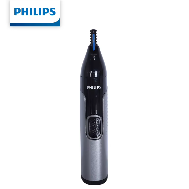 Tondeuse à poils du nez et des oreilles Philips NT3650/16, toilettage précis et indolore pour le nez