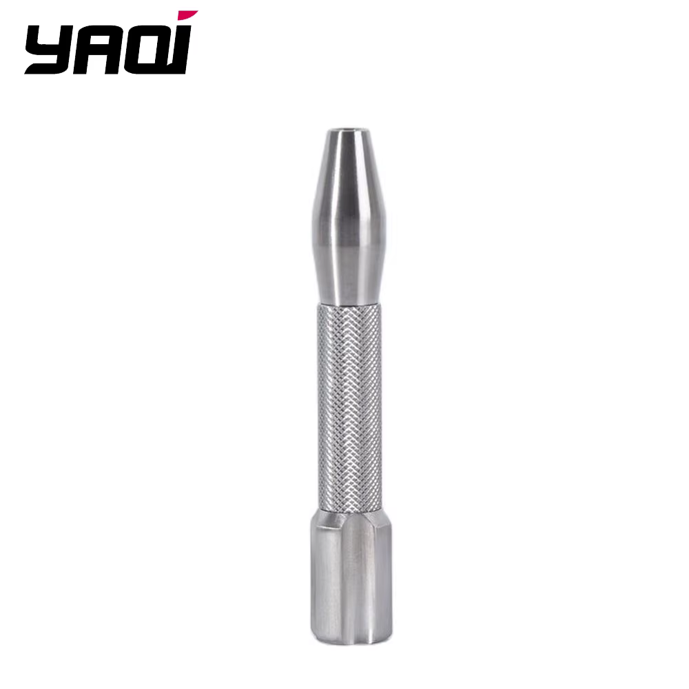 Yaqi Razzo Rocket Manche de rasoir de sécurité pour hommes en acier inoxydable