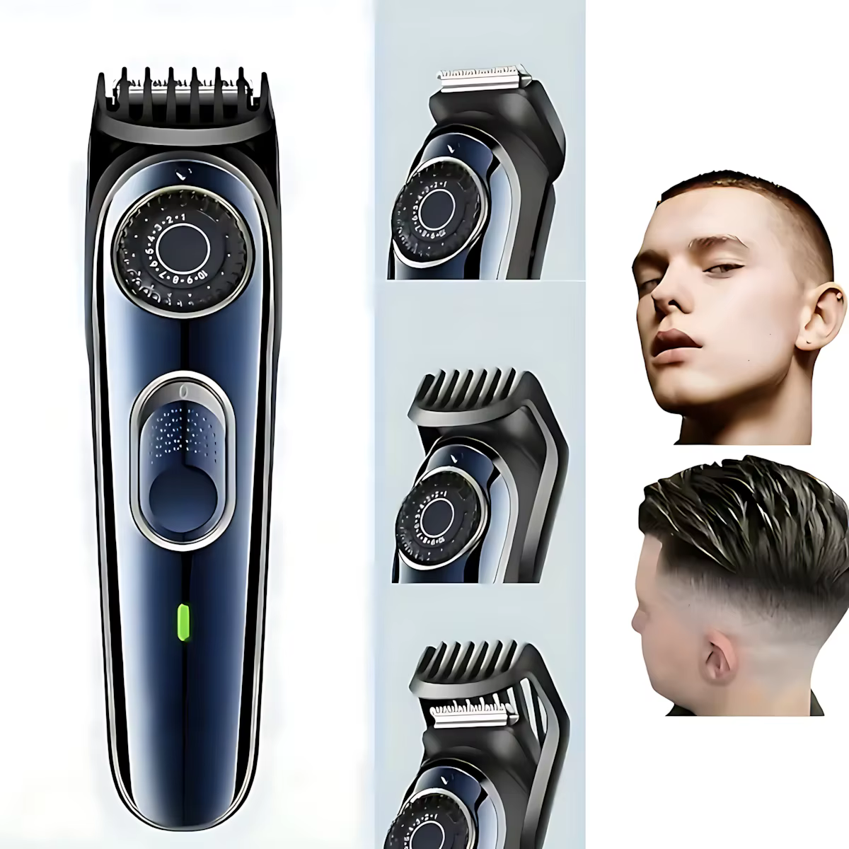 Tondeuse rasoir pour homme, 10 vitesses réglables, sans fil, Kit de beauté pour Contour de barbe, ho