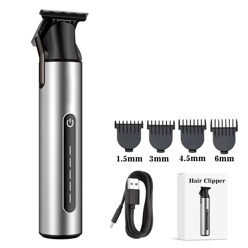 Tondeuse à barbe pour hommes tondeuses à cheveux professionnelles tondeuse à cheveux sans écart sans