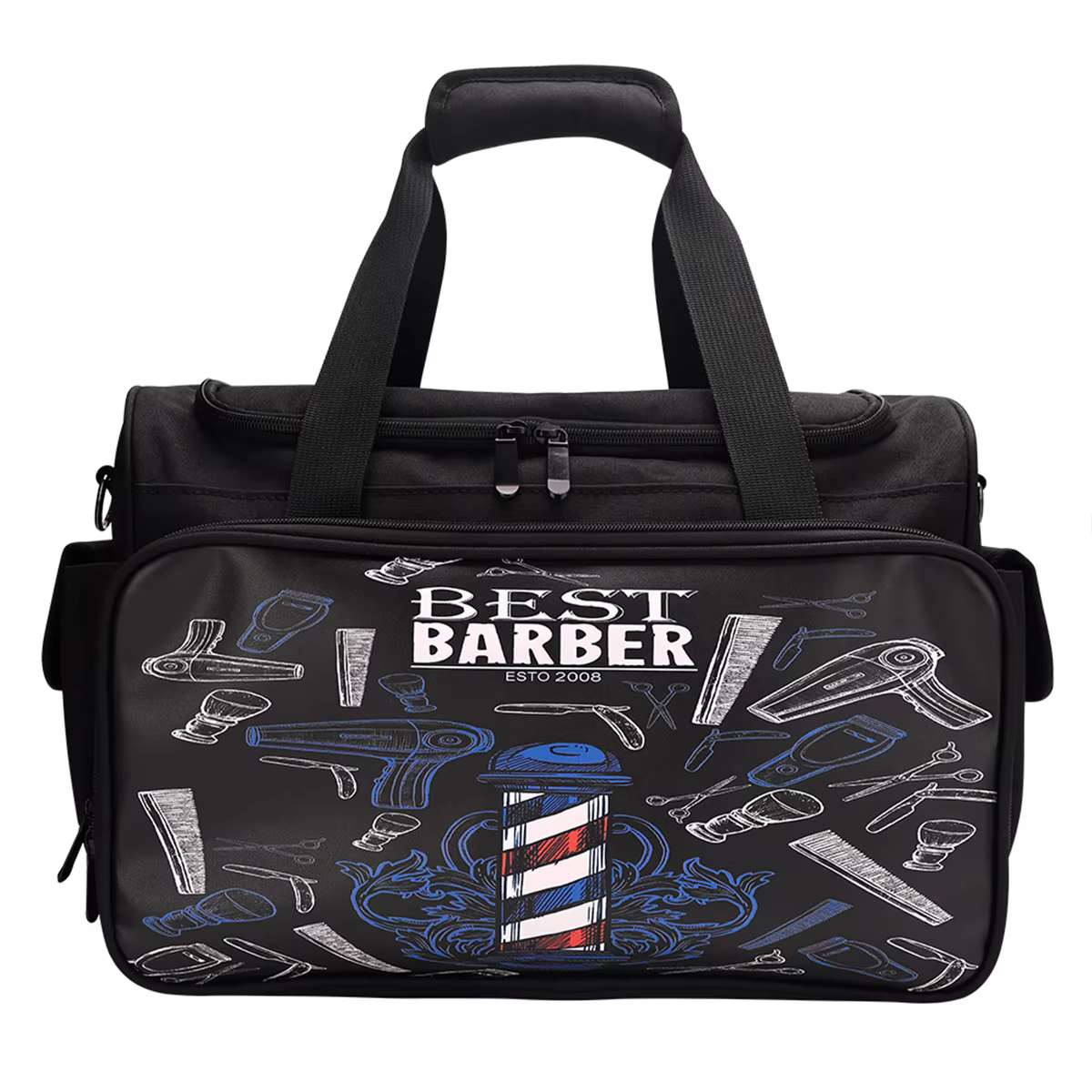 Sac de barbier étanche, trousse de toilette cosmétique, pochette multicouche organisée, idéale pour