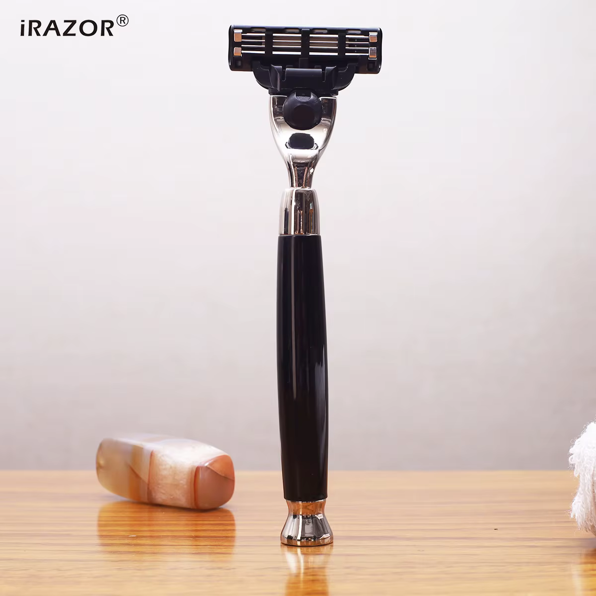 iRAZOR classique manuel Mach 3 lame rasoir-visage barbe outil de rasage pour hommes femmes corps épi