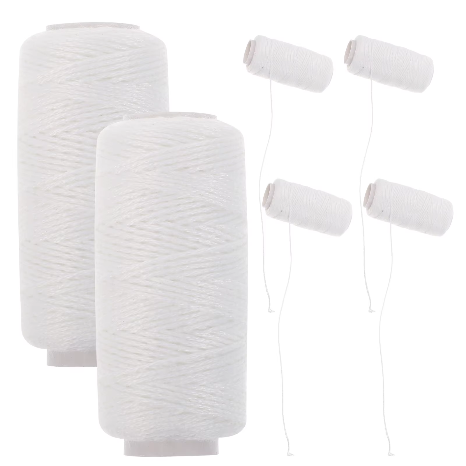 Lot de 6 outils d'épilation au fil de coton pour le visage et les sourcils, pour une peau lisse, épi