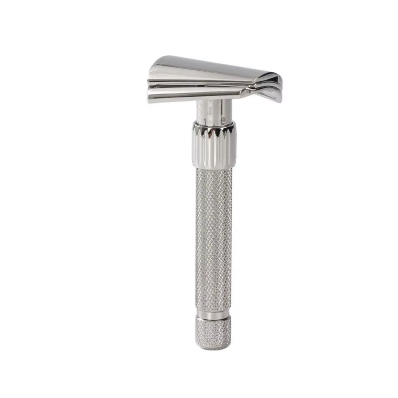 Yaqi – rasoir à barbe Yaqi Torqx, rasoir de sécurité incliné réglable en acier inoxydable, objets de