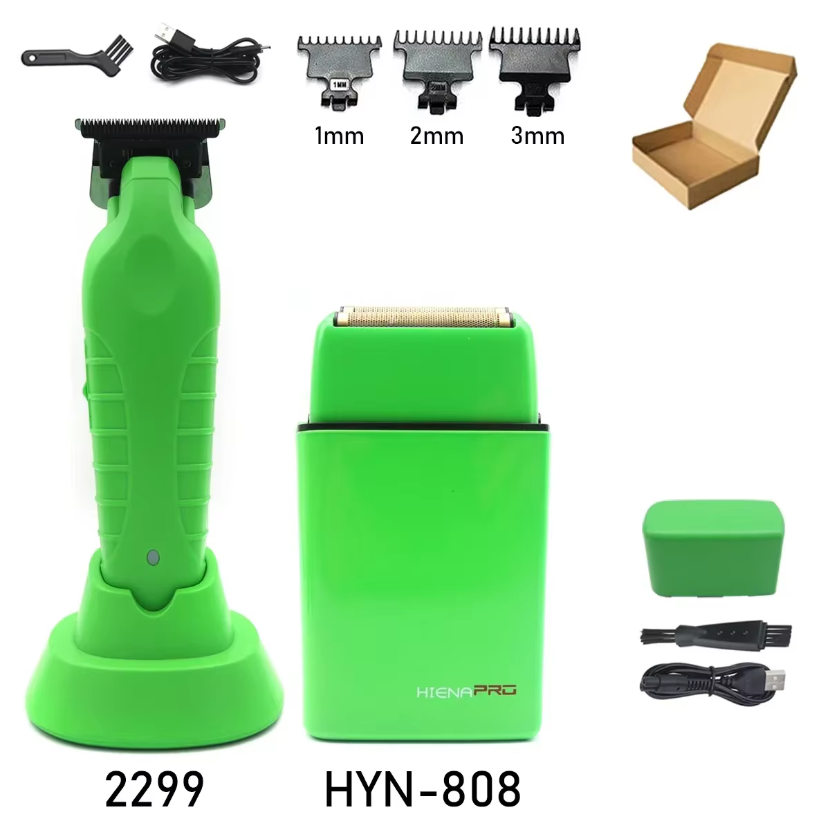 Kit de tondeuse à cheveux professionnelle pour hommes, rasoir électrique, tondeuse à cheveux, outil 