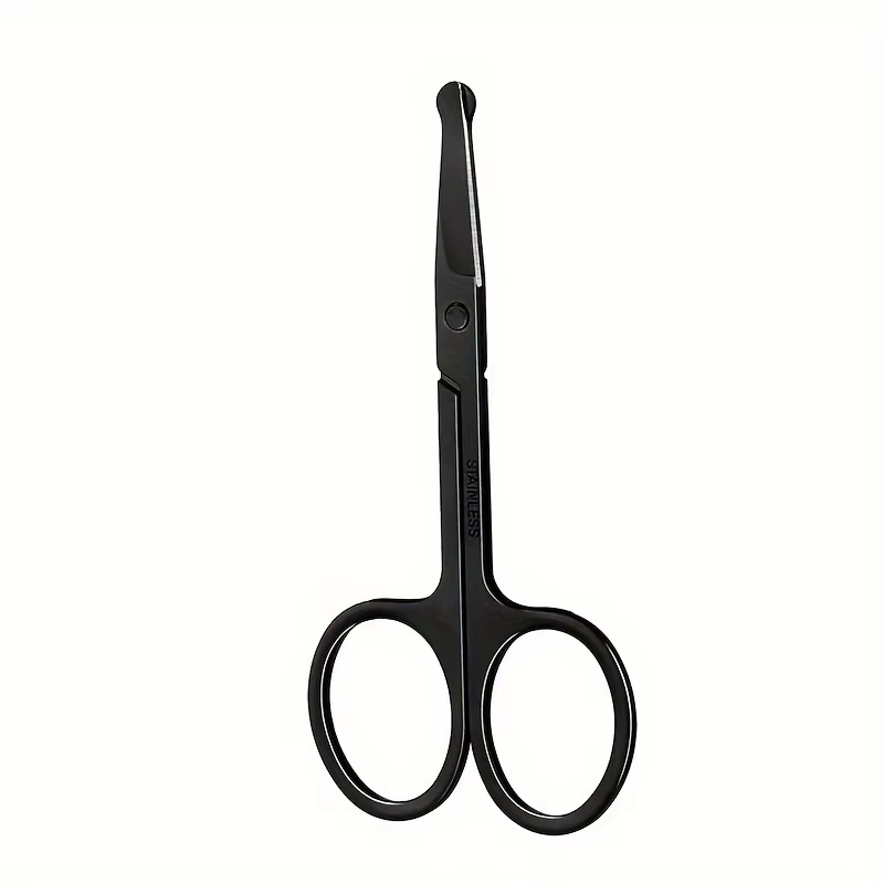 Ciseaux de coupe à tête ronde de précision-coupe de toilettage des poils du nez, outils de coupe de 
