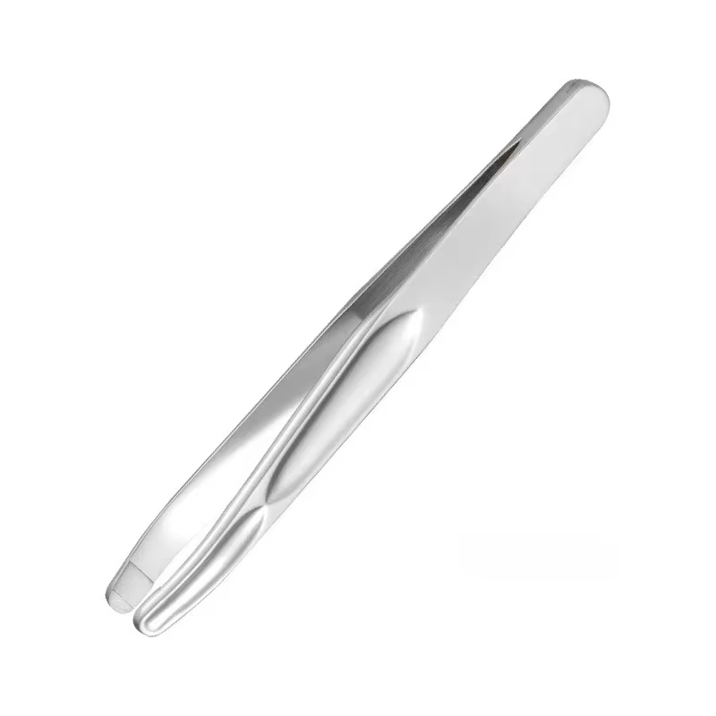 Pinces à sourcils en acier inoxydable, pour une précision de coupe de barbe et de moustache, pincett