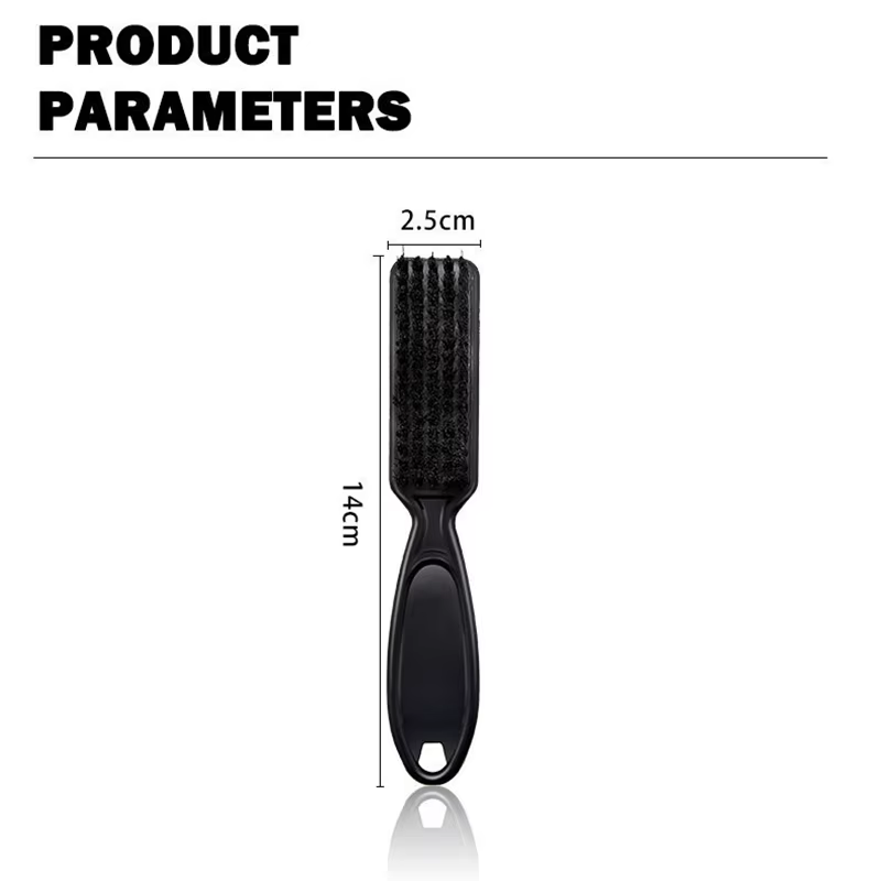 Six couleurs petite barbe style brosse Logo professionnel rasage barbe brosse barbier Vintage huile