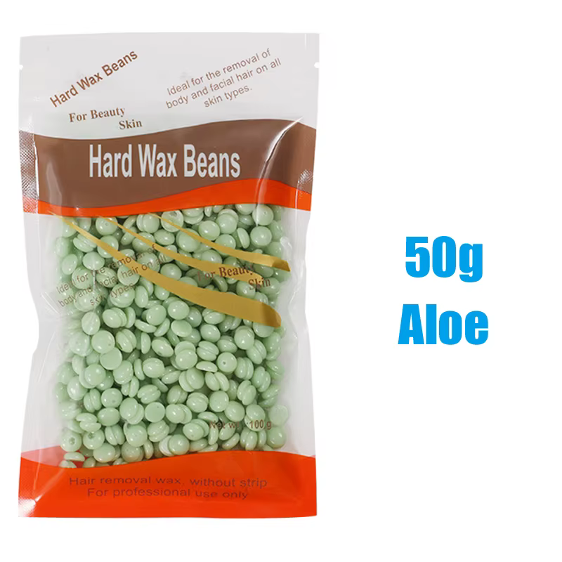 50/200g cire à épiler dure pour épilation Film chaud épilateur indolore haricots de cire pour chauff