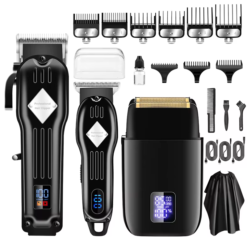 RESUXI 973 3 en 1 tondeuse à cheveux professionnelle rasoir électrique pour barbier tondeuse à cheve