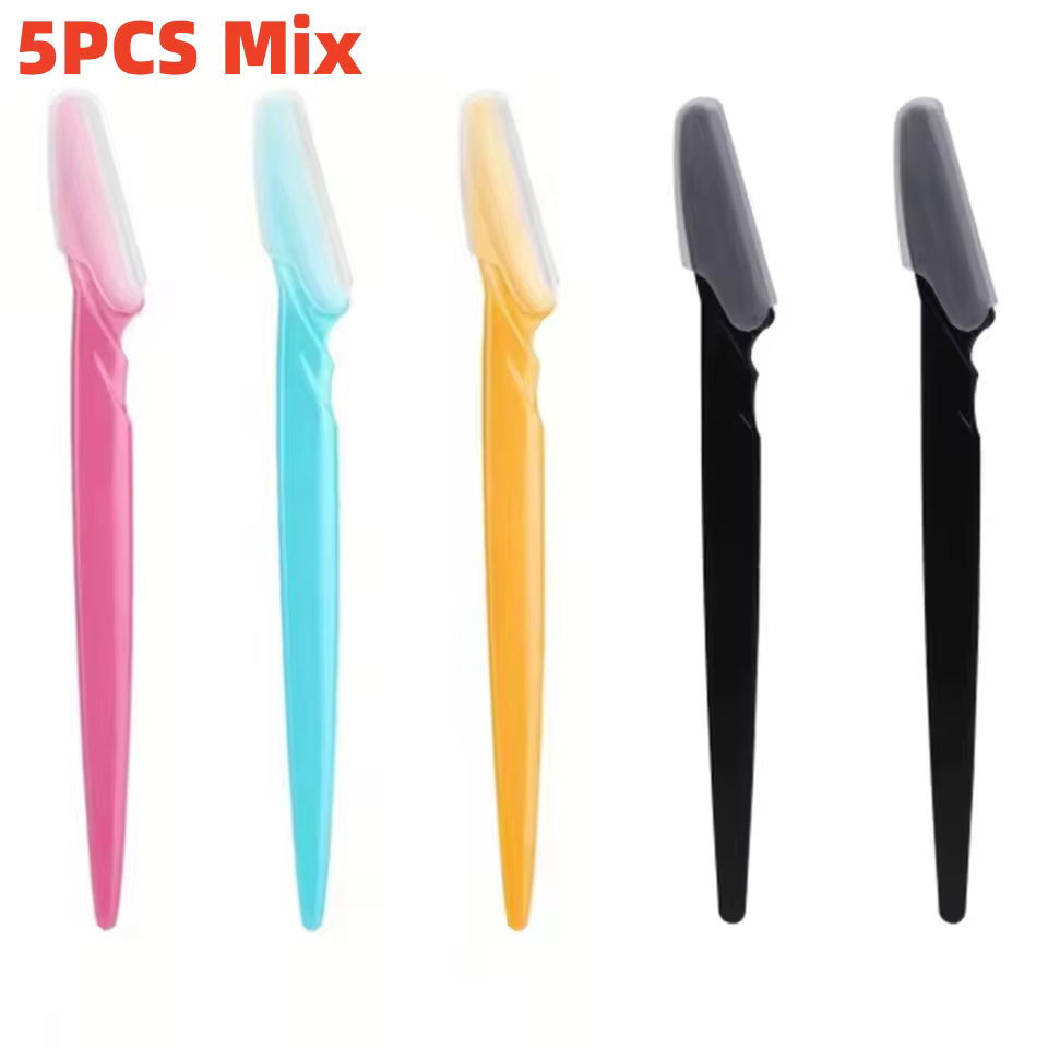 Rasoir de sourcils maquillage outils de beauté sûr sourcils rasoir visage corps épilation lames de r