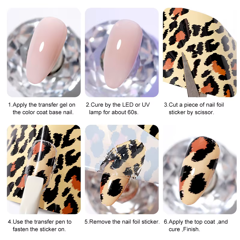 AS 15ml feuille de transfert Gel vernis à ongles tremper Led Uv Gel vernis séchage rapide étoile aut
