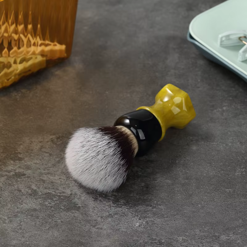 YAQI-Pinceau de rasage en poils synthétiques pour homme, whisky de chat, sans espoir