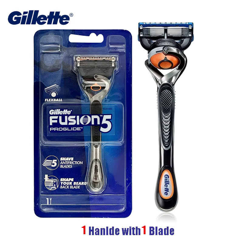 Gillette ProGlide rasoir homme 5 couches Anti Friction lame de rasoir FlexBall poignée Manul rasoir