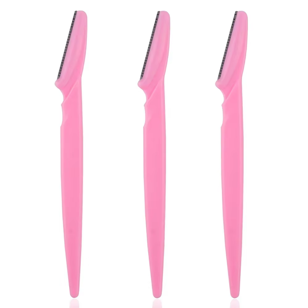 3/10 pièces épilation des sourcils coupe-épilation couteau de sécurité maquillage grattoir rasoir de