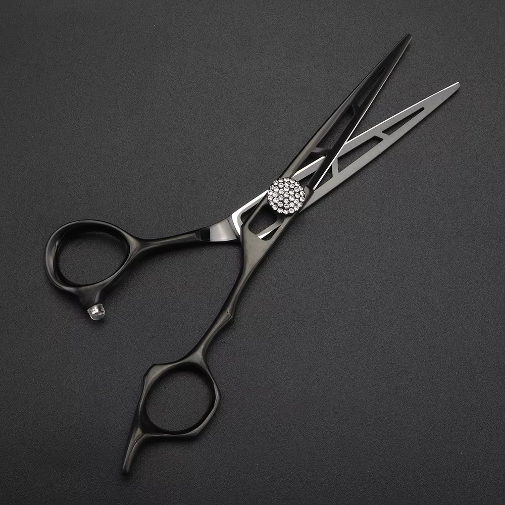XUANFENG – ciseaux à cheveux creux de 6 pouces, ciseaux de barbier en acier VG10, ciseaux de coupe p