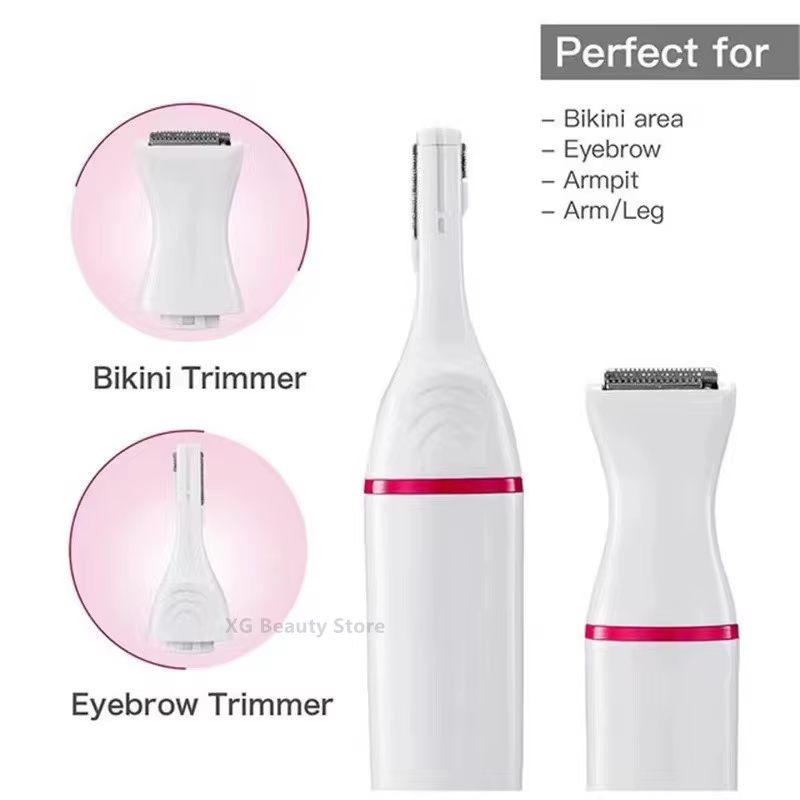 Épilateur électrique multifonction 5 en 1 pour femmes, rasoir pour sourcils, aisselles, Bikini, jamb
