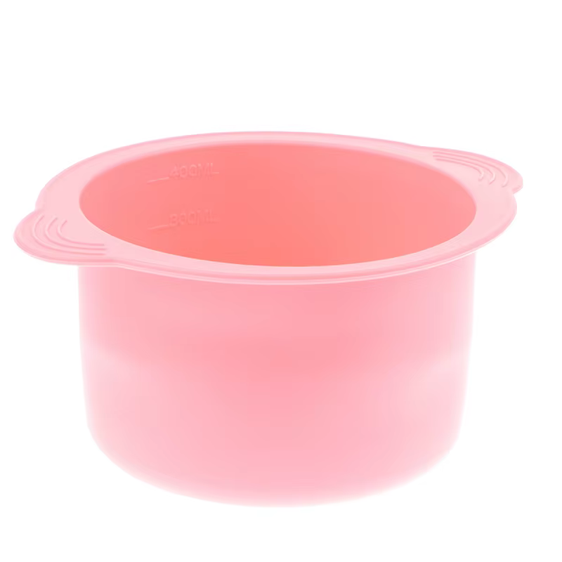 Bol en silicone de remplacement résistant à la chaleur pour chauffe-cire, avec bâtonnet mélangeur, p