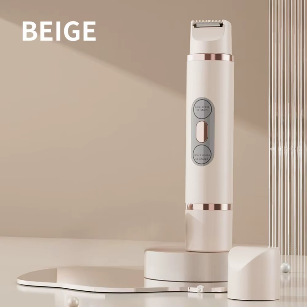 Rasoir électrique pour femme à double tête, double usage, épilateur corporel, jambes, aisselles, mai