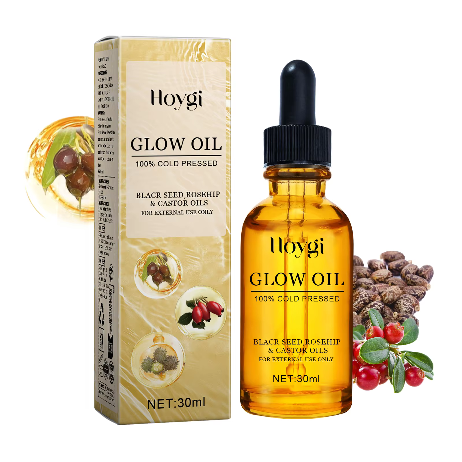 Huile pour le visage Anti-âge traitement du visage hydratant réducteur de rides pour peau sèche huil