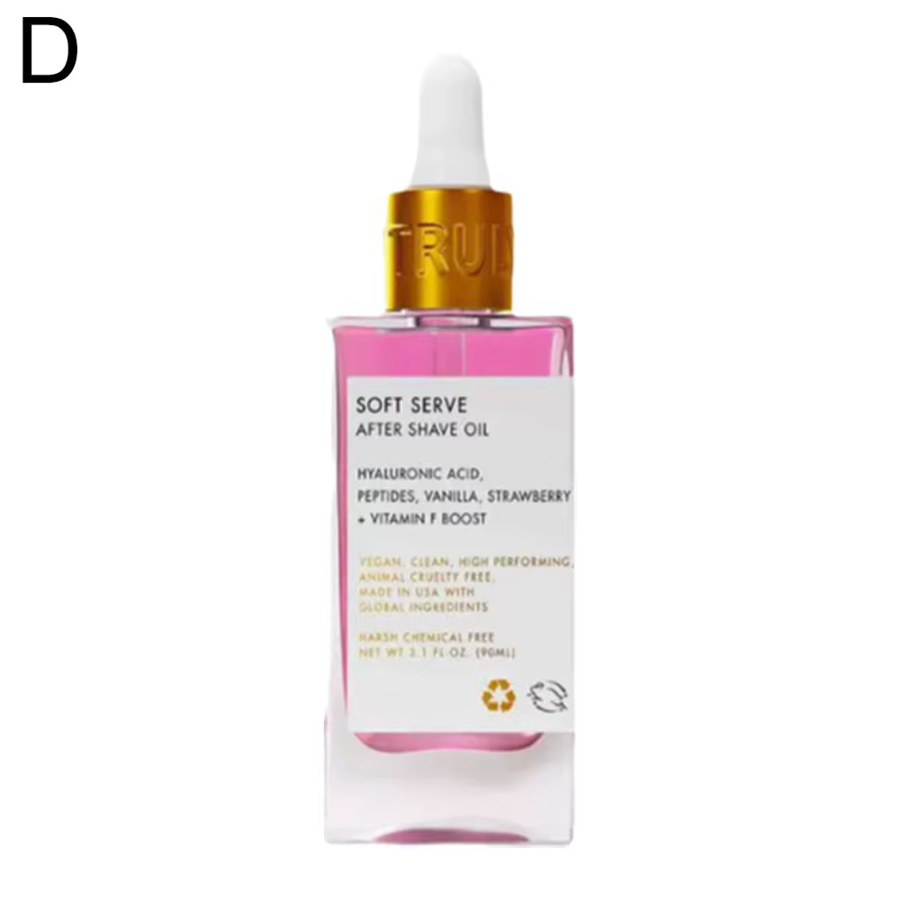 Huile après-rasage à la fraise et à la vanille pour femmes, 90ml, huile de service douce après-rasag