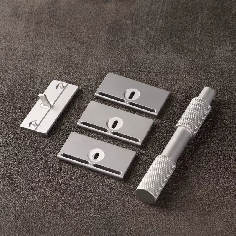 Rasoir de sécurité YAQI Aileron GEM Blade - Rasoir de rasage traditionnel avec 3 lames pour une coup