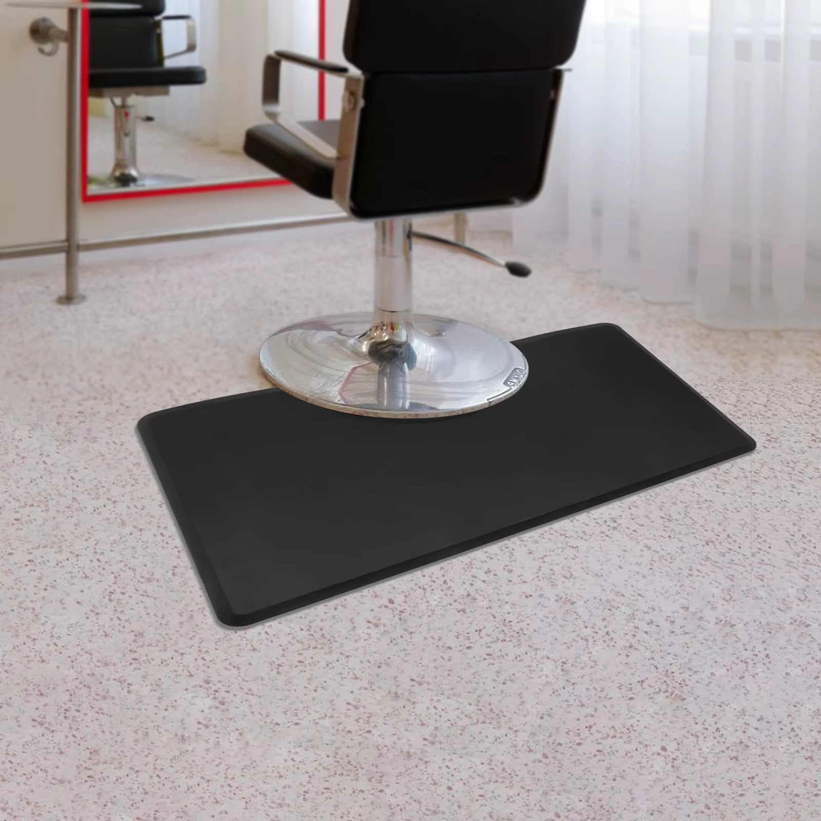 Tapis de sol de Salon professionnel, imperméable, Anti-Fatigue, pour chaise de Salon de coiffure, Ba
