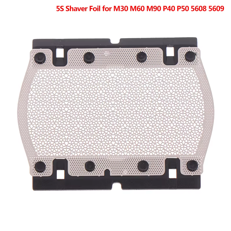 Feuille d'écran de rechange pour rasoir électrique 5S, lame pour rasoir BRAUN M30, M60, M90, P40, P5