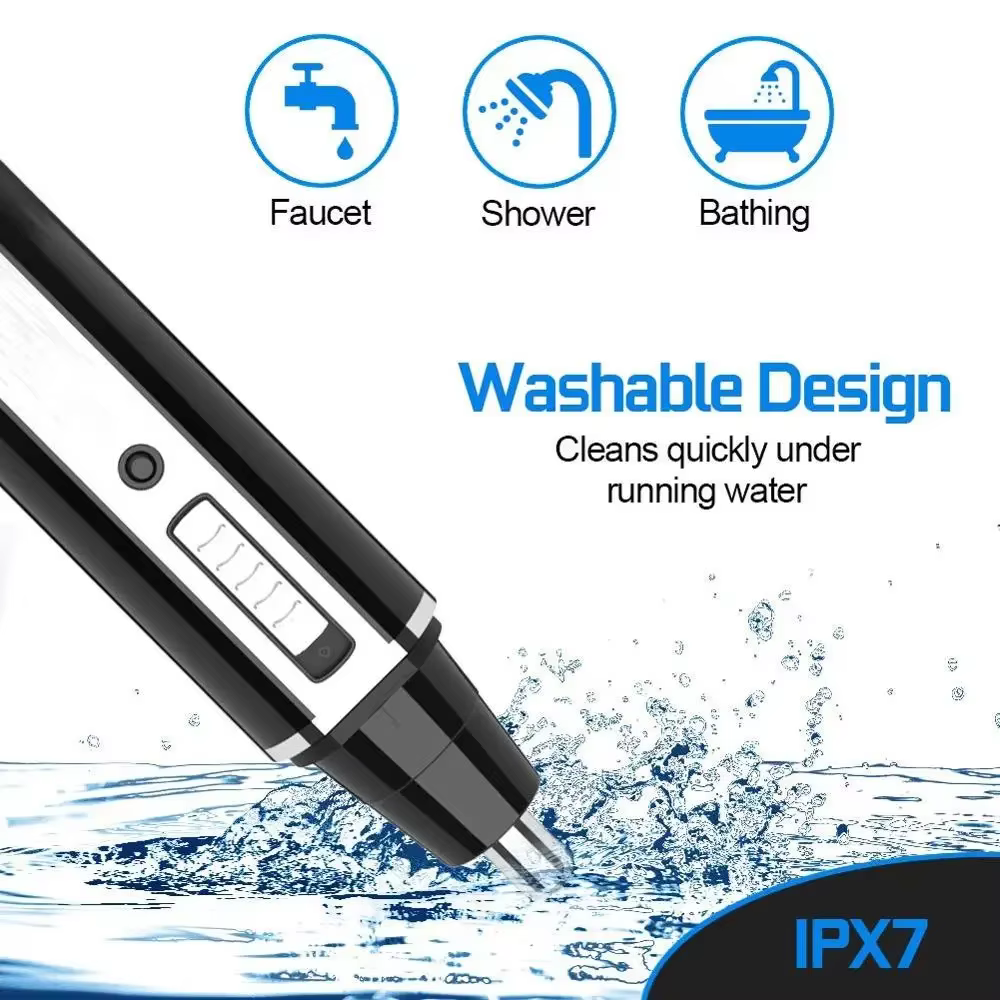 Kemei 4 en 1 tondeuse pour hommes tondeuse électrique nez et oreilles tondeuse Rechargeable pour che
