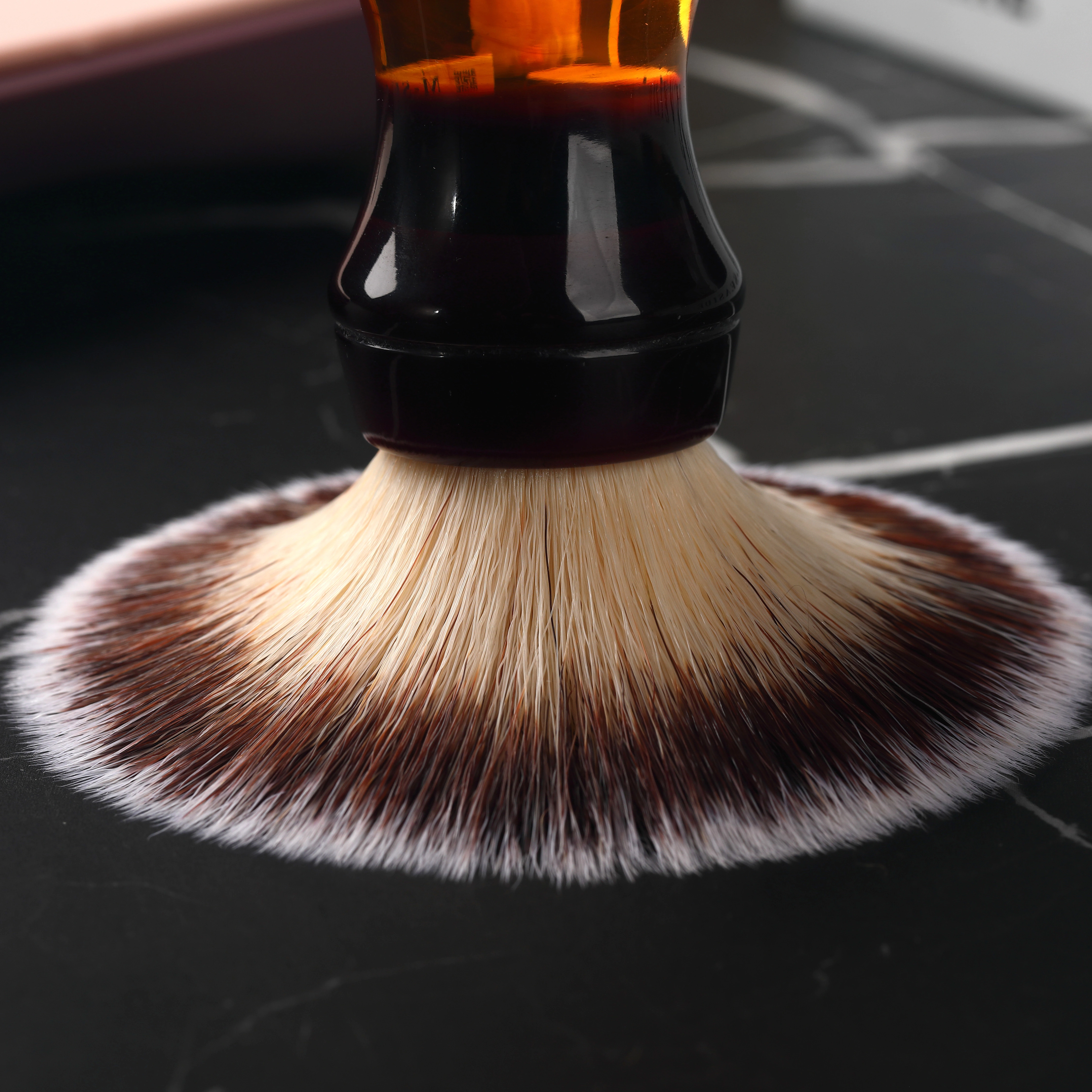 Yaqi 22mm Cola Brosse à raser en cheveux synthétiques