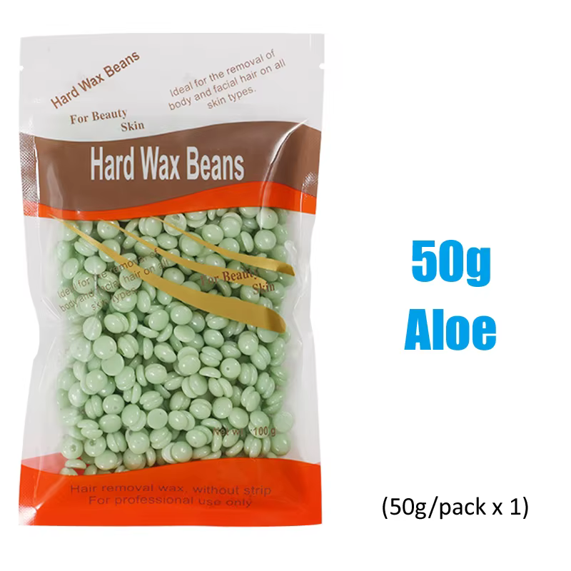 50g brésilien dur cire cire haricots rapide Machine à épiler Film chaud indolore pour l'épilation de