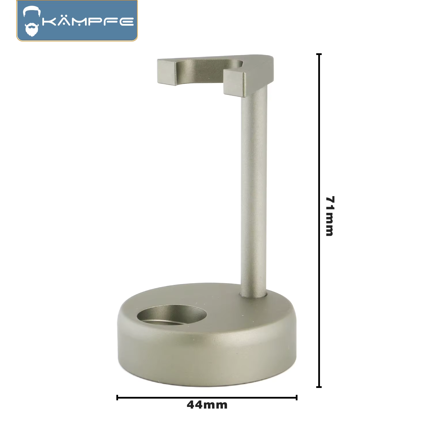 Support universel pour rasoir KAMPFE CNC, usiné en aluminium AL7075 de haute qualité, compatible ave