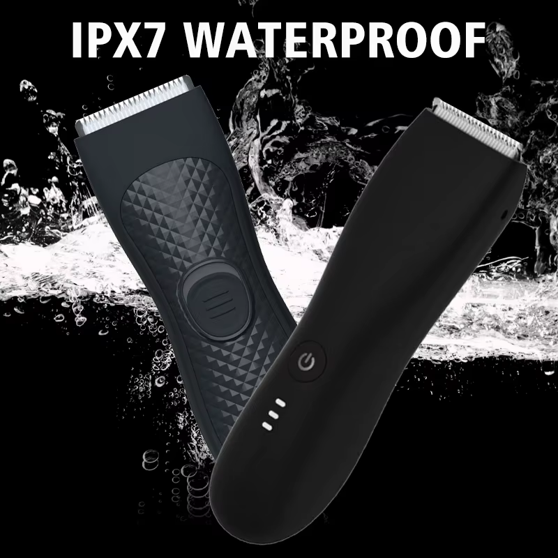 Tondeuse électrique pour hommes, rasoir pubien, toilettage du corps, épilateur de Bikini, rasoir Rec