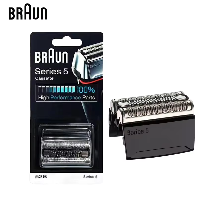 Braun 52B lame de rasoir feuille et coupe lame de rasage Cassette pour rasoir électrique Braun série