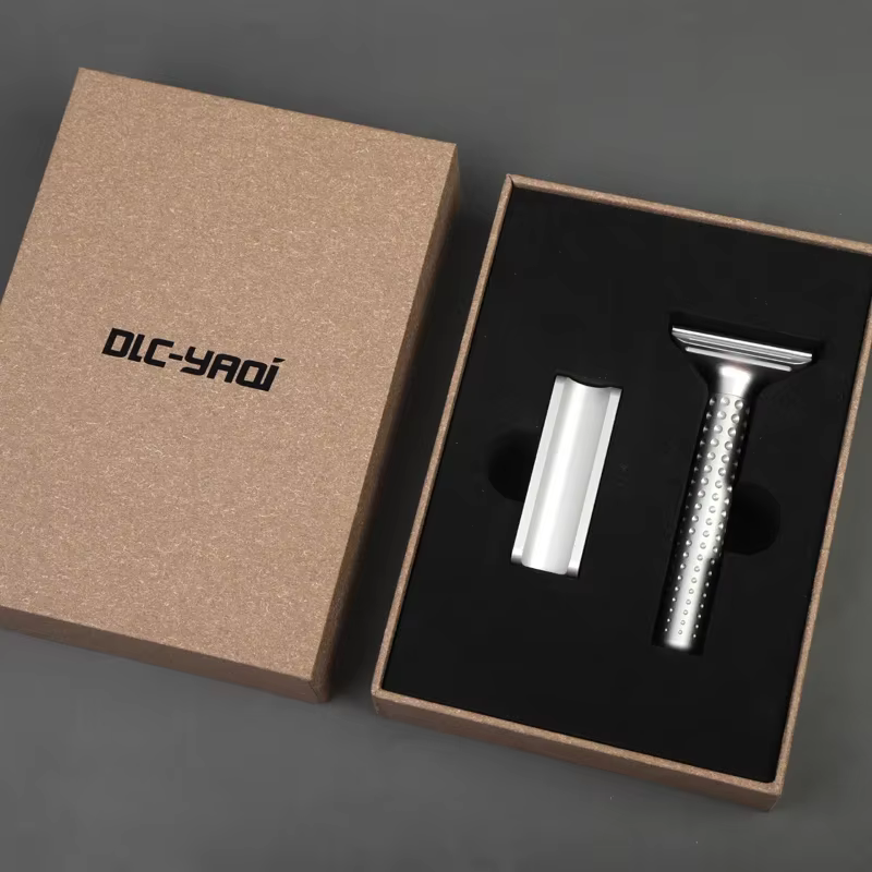 Yaqi Sputnik – rasoir de sécurité et support en aluminium pour hommes, avec écart de lame de 1.25mm,